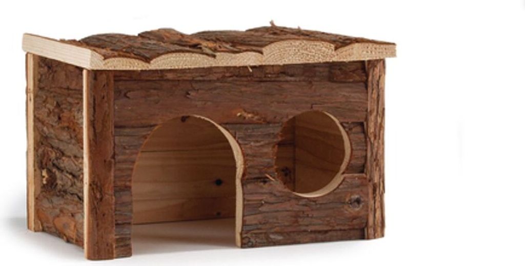 Beeztees Forest Royal Blockhütte - Nager - 28x18x16 cm Produktbild 