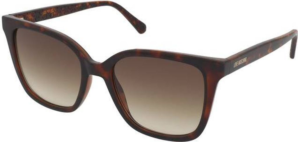 Moschino Love MOL077/S Havana 2 53/18/140 Damen Sonnenbrillen