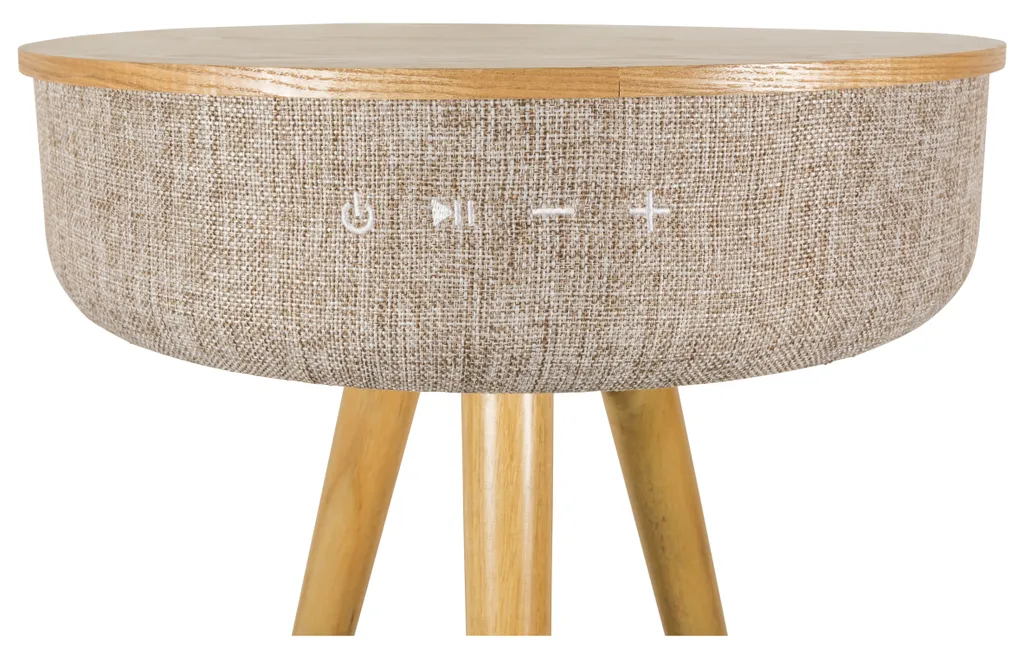 Table de Chevet Connectée avec Enceinte Bluetooth Salora AirTable 88W