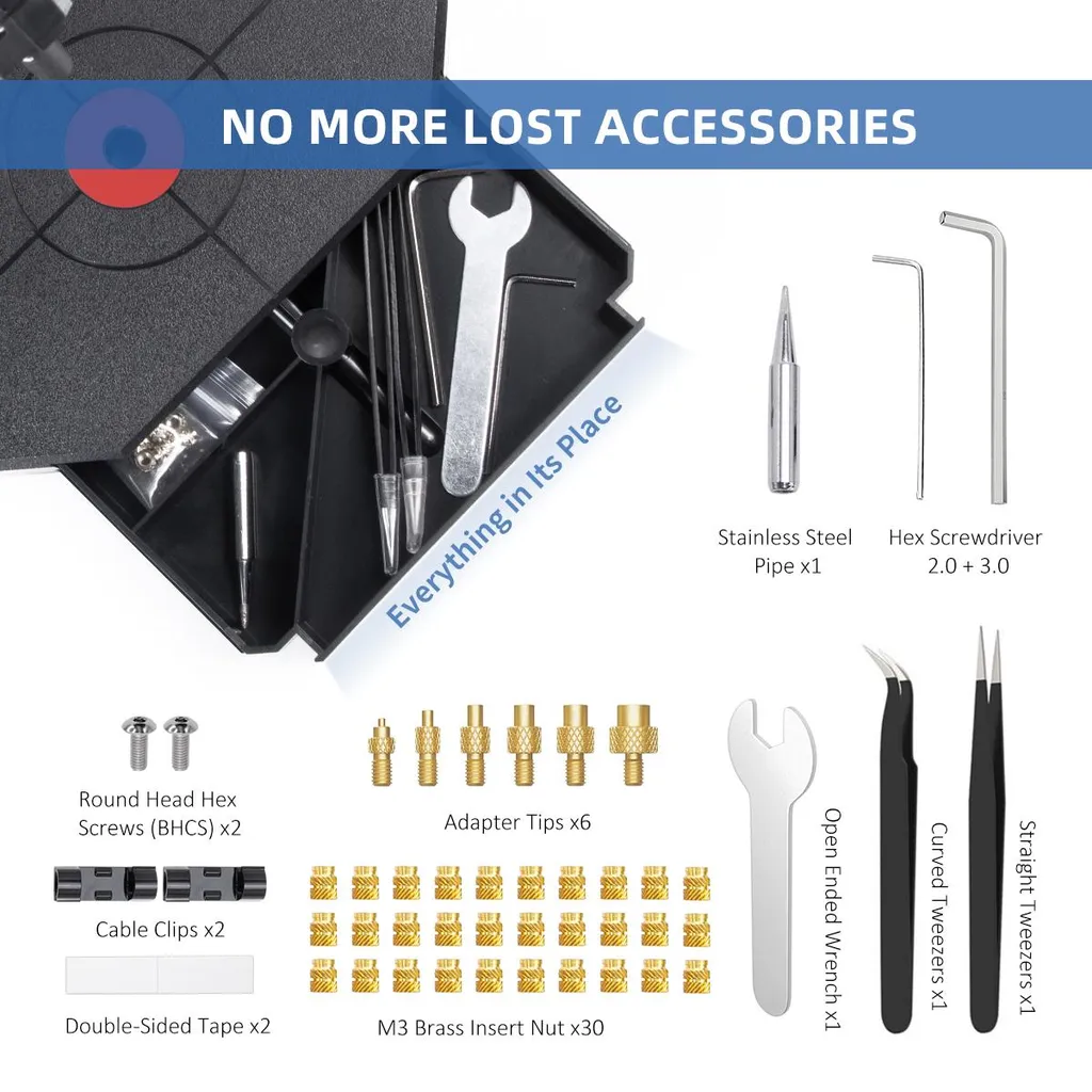 Presse verticale à insertion Thermoset Mintion avec fer à souder 90W