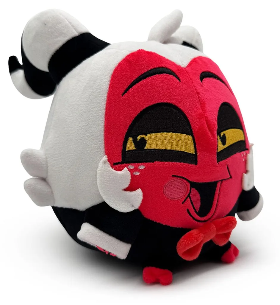 Moxxie Helluva Boss Stickie 15 cm - Peluche Douce avec Base Magnétique