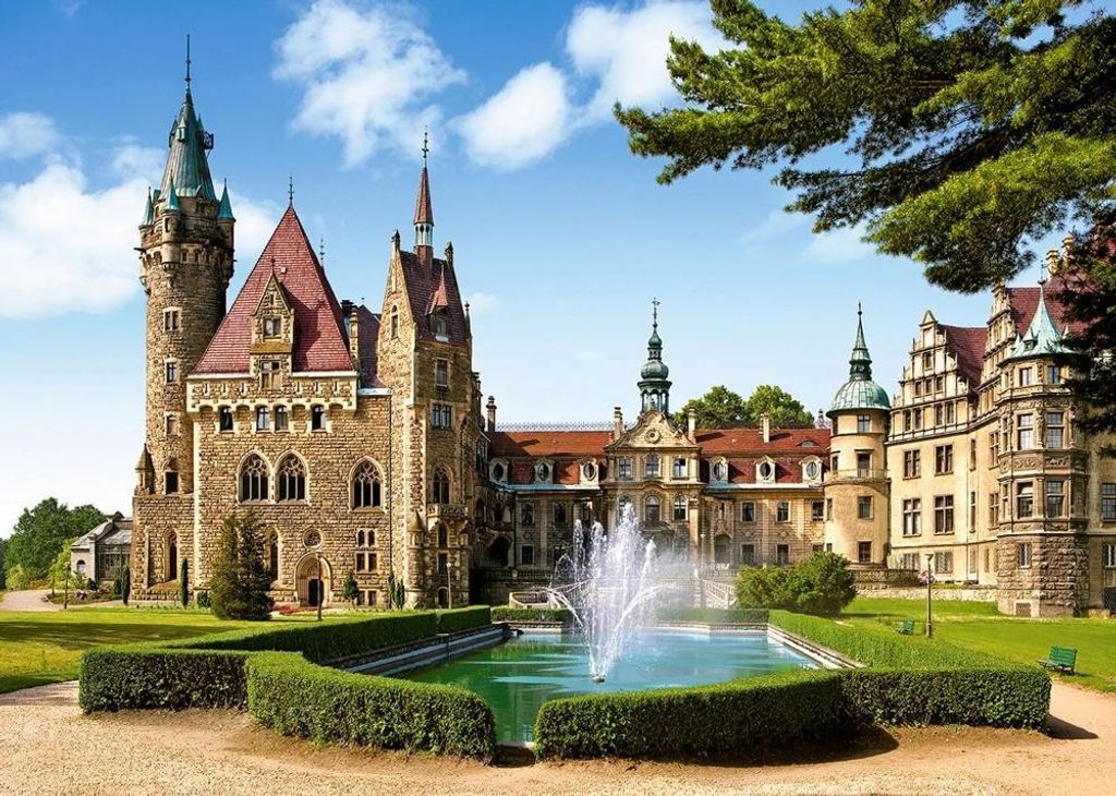 Castorland Moszna Castle Poland Puzzle 1500 Teile C-150670-2