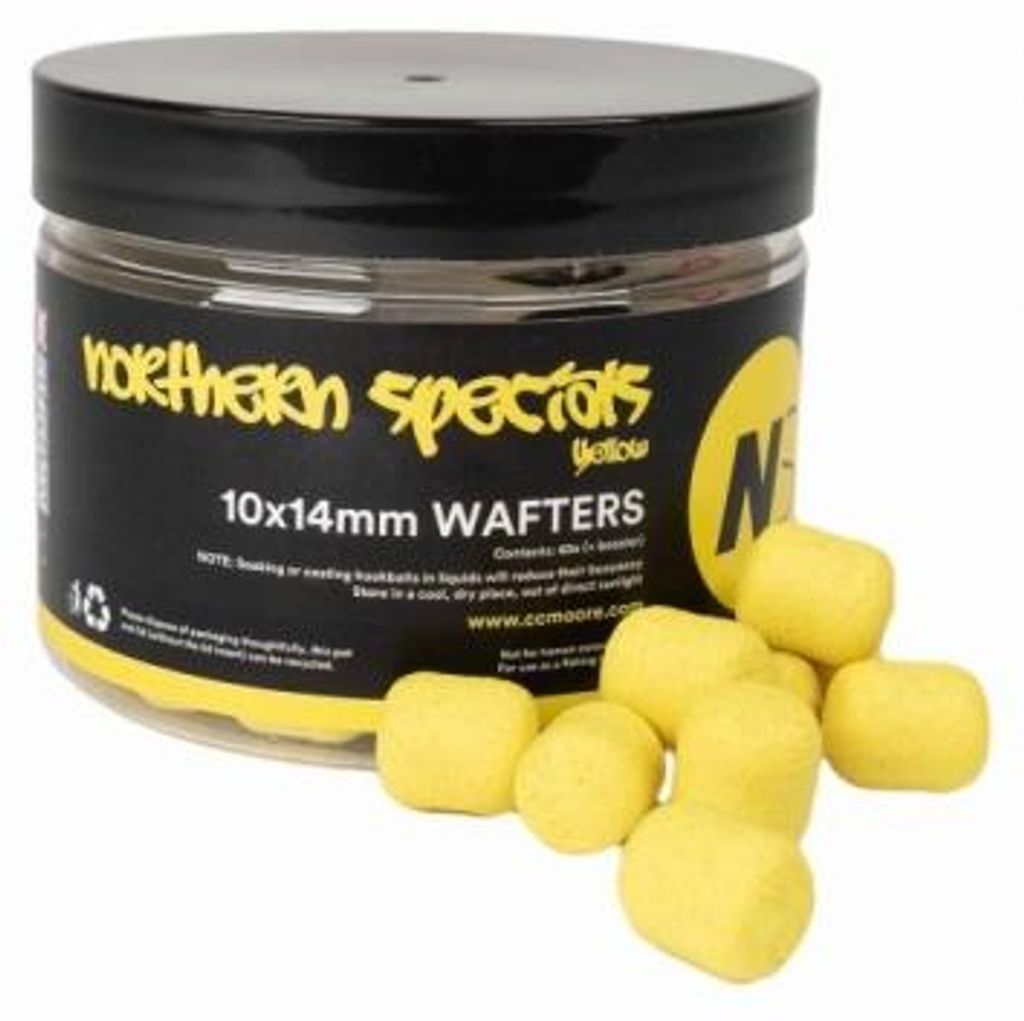 CCMoore Northern Specials NS1 Dumbell Wafters Yellow 10x14mm 50St.