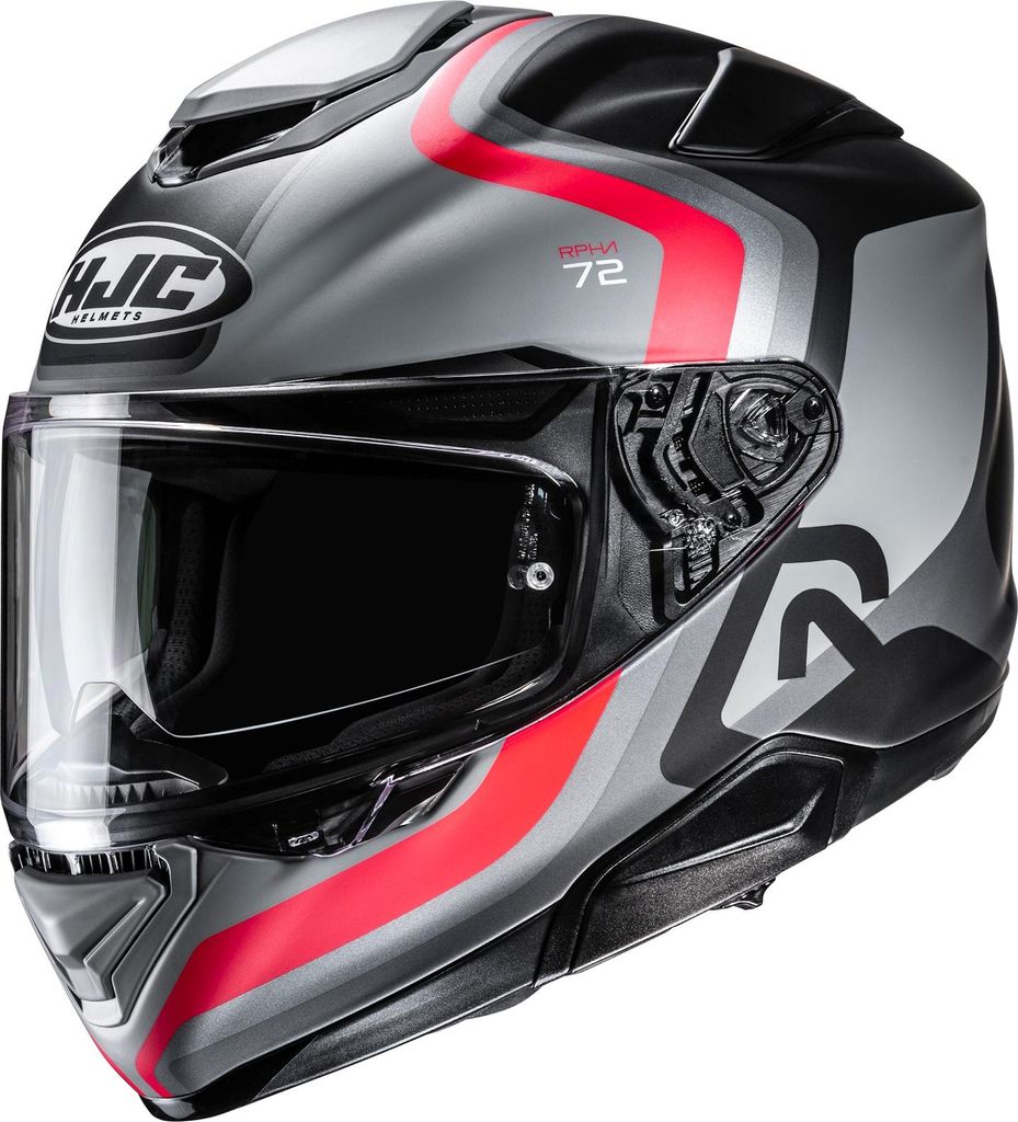 HJC RPHA 72 Ernem MC1SF Integralhelm Schwarz / Grau / Rot S