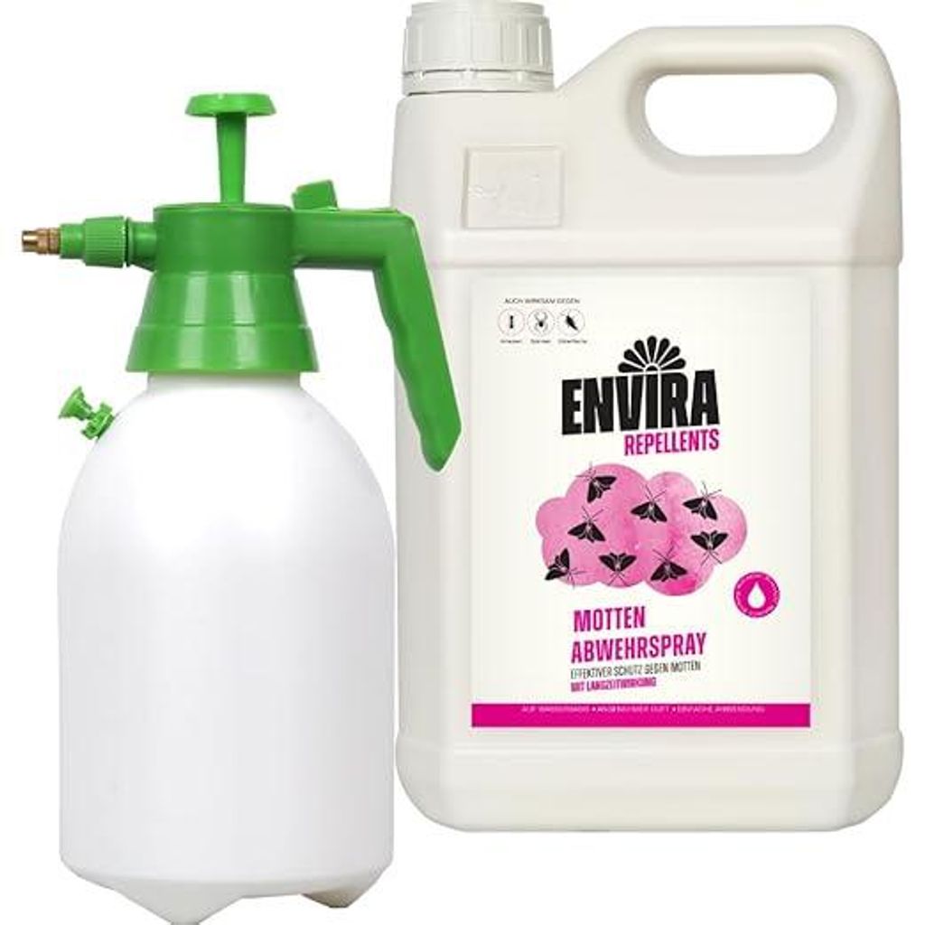 Envira Motten Abwehrspray 5L mit Drucksprüher Produktbild 