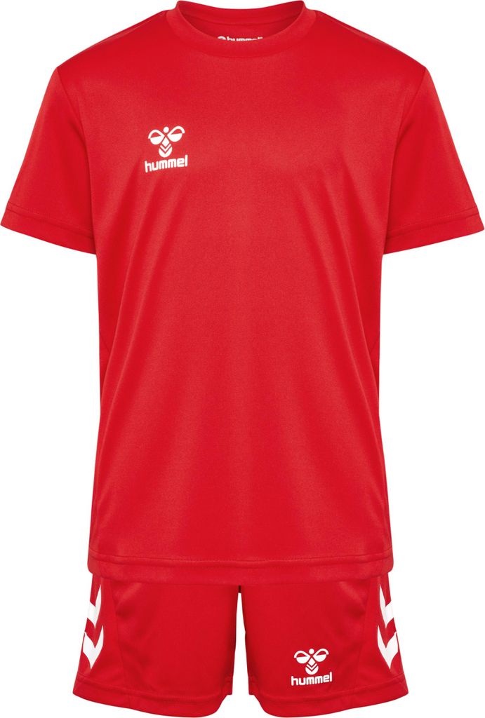 hummel Sportset T-Shirt Shorts Regular Fit Logodruck Größe: 152