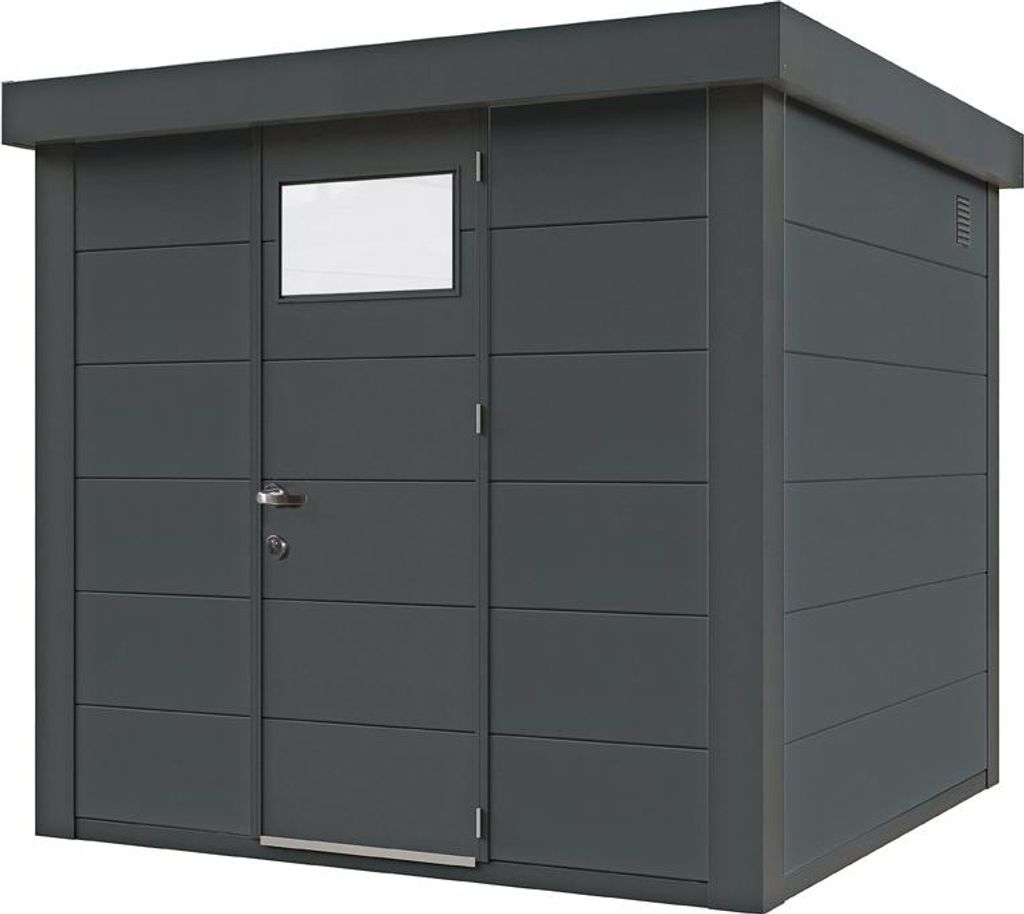 Telluria Metallgerätehaus Classico 2424-granitgrau/anthrazit