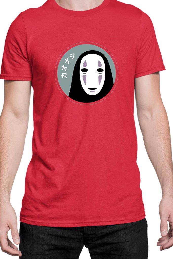 Herren T-Shirt Japan Manga Anime Comics Animation Spirited Away, Man 3XL / Rot