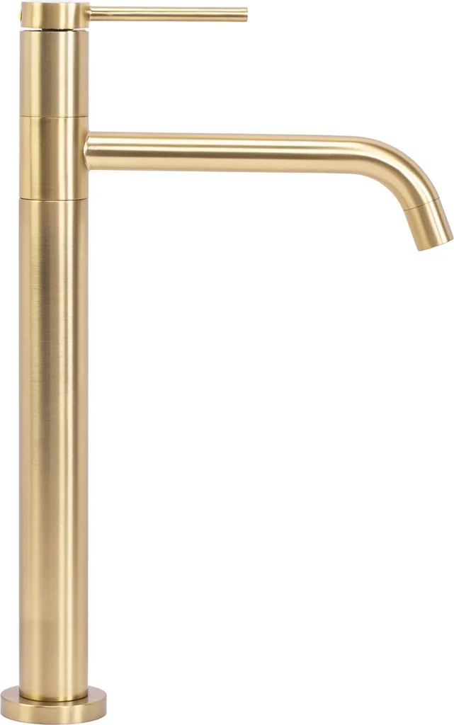 Rubinetto da Bagno Rea Lugano Slim Brush Gold High - 3