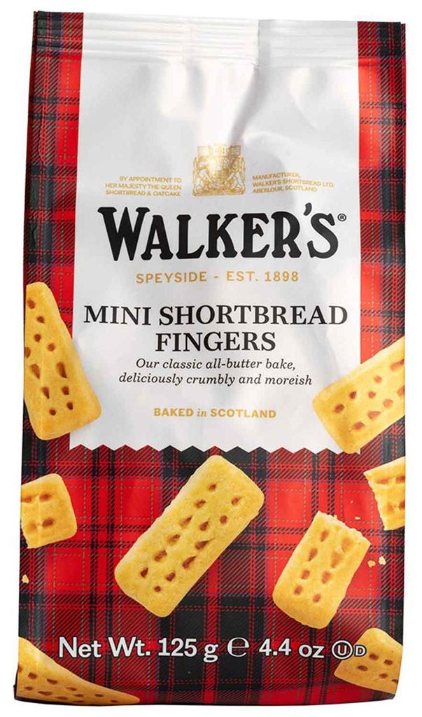 Walkers Pure Butter Mini Shortbread Fingers Biscuits au Image du produit 