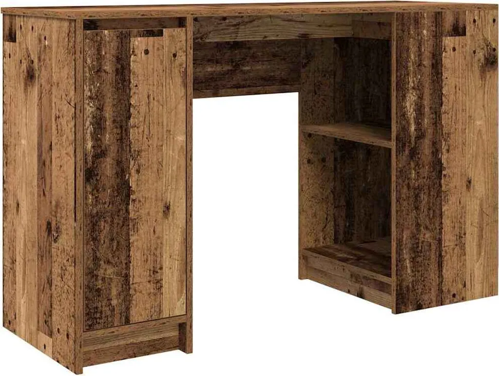 SYFAX Scrivania 120x42x76 Legno Antico: Arredo Studio di Classe