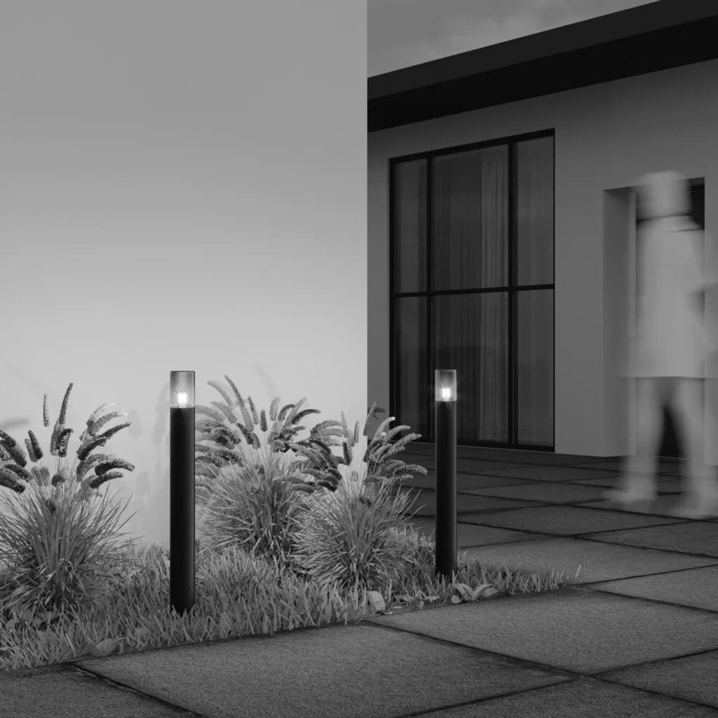 Candélabre Extérieur Design Graphite 80cm Amas Maytoni E27 60W - 7