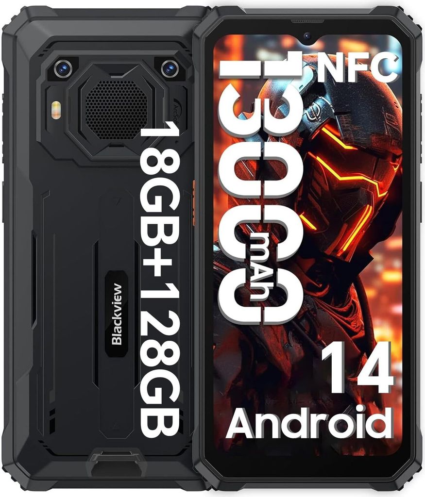 Blackview BV6200 Pro(12GB+128GB) outdoorový mobilný telefón Obrázok produktu