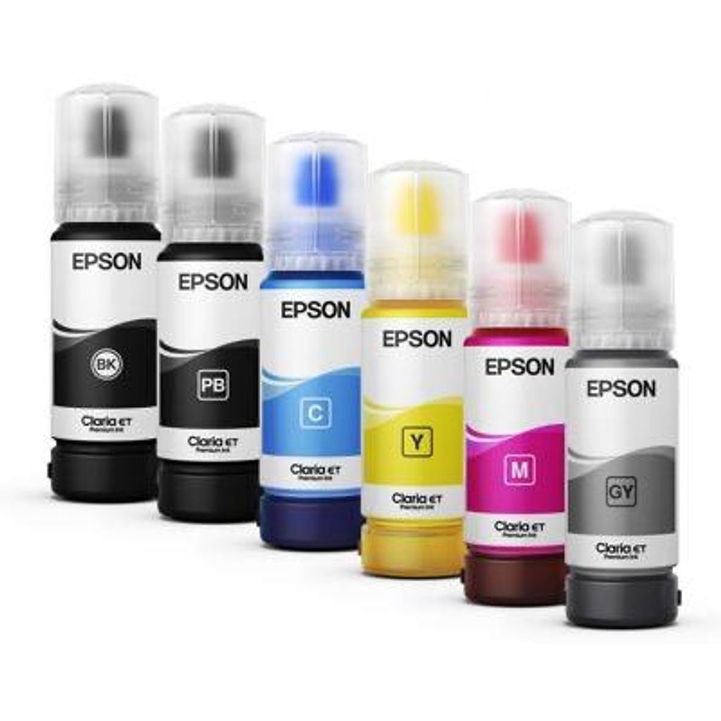 Epson Ink 115 6x 70ml CMYK+PK+G Originálna sada C13T07C14A, Obrázok produktu 