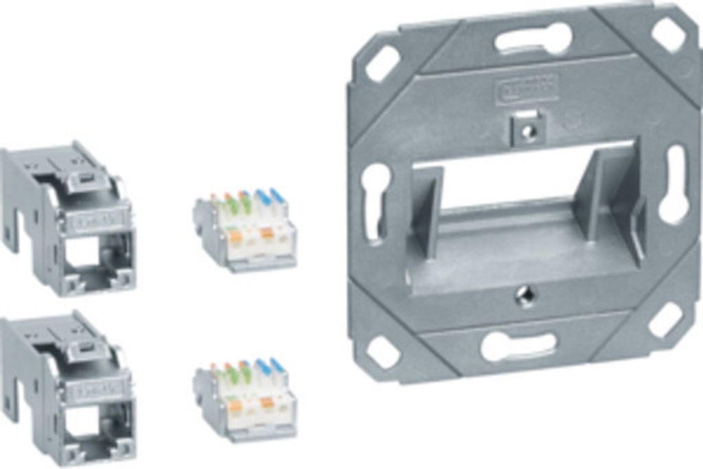 TEHALIT prepojovacia krabica Cat6A 2xRJ45 vstup LSA Obrázok produktu 