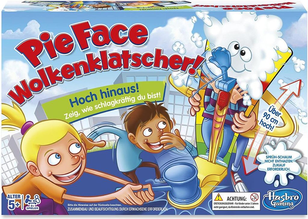 Hasbro Gaming - Faccia da torta - Cloud Clapper - Gioco di