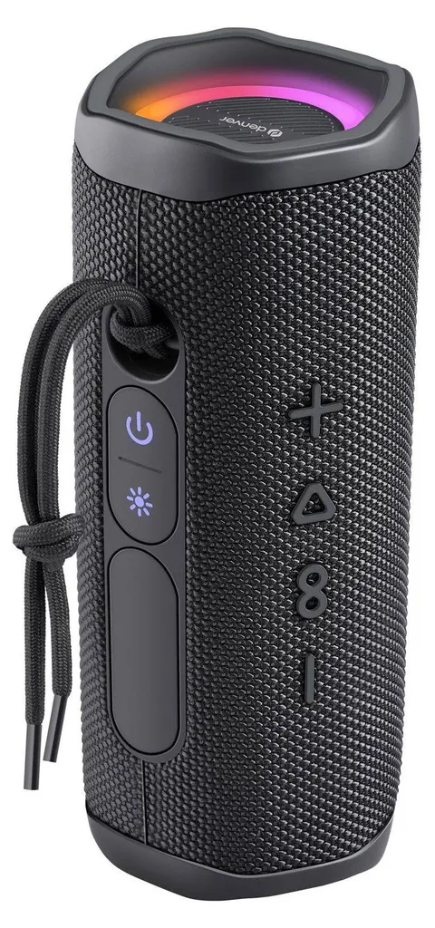 Enceinte Bluetooth BTV-223B : Son Stéréo Portable avec Batterie Longue Durée