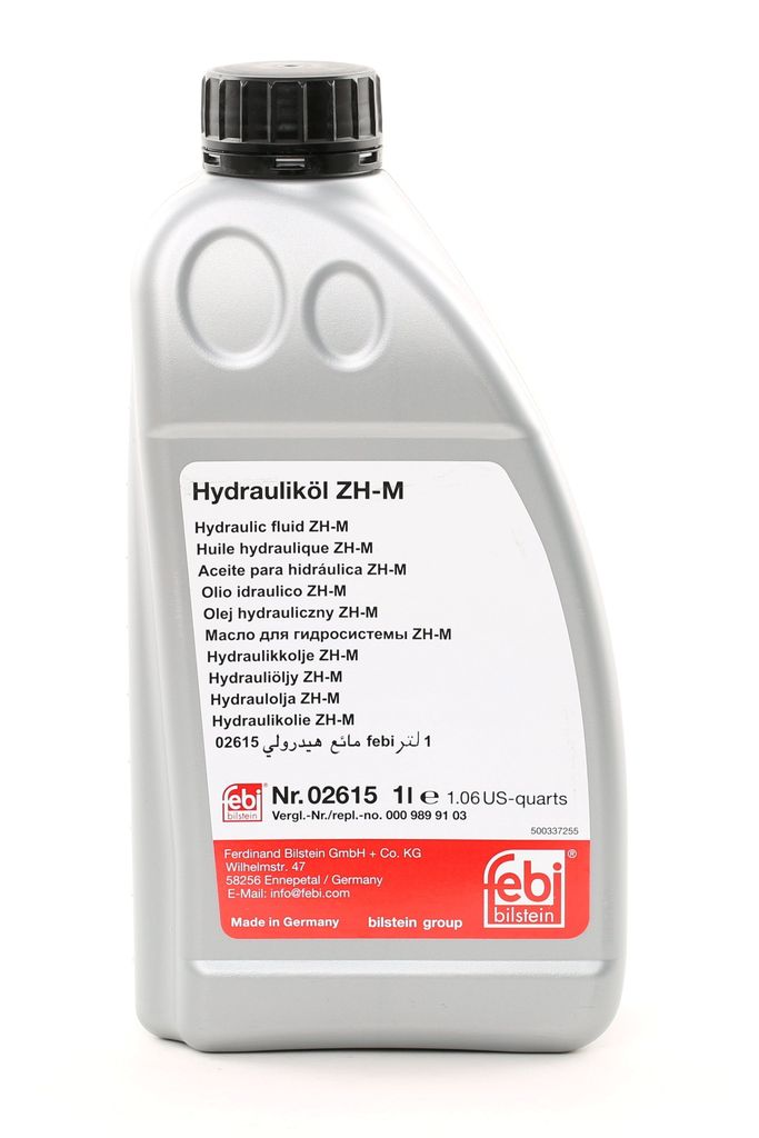 FEBI BILSTEIN 02615 Hydrauliköl Öl hellbeige 1L passend für Produktbild 