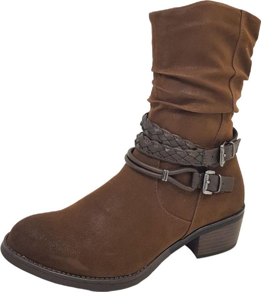 Zapatos y botas de la marca Marco Tozzi, color marrón, con Imagen del producto 