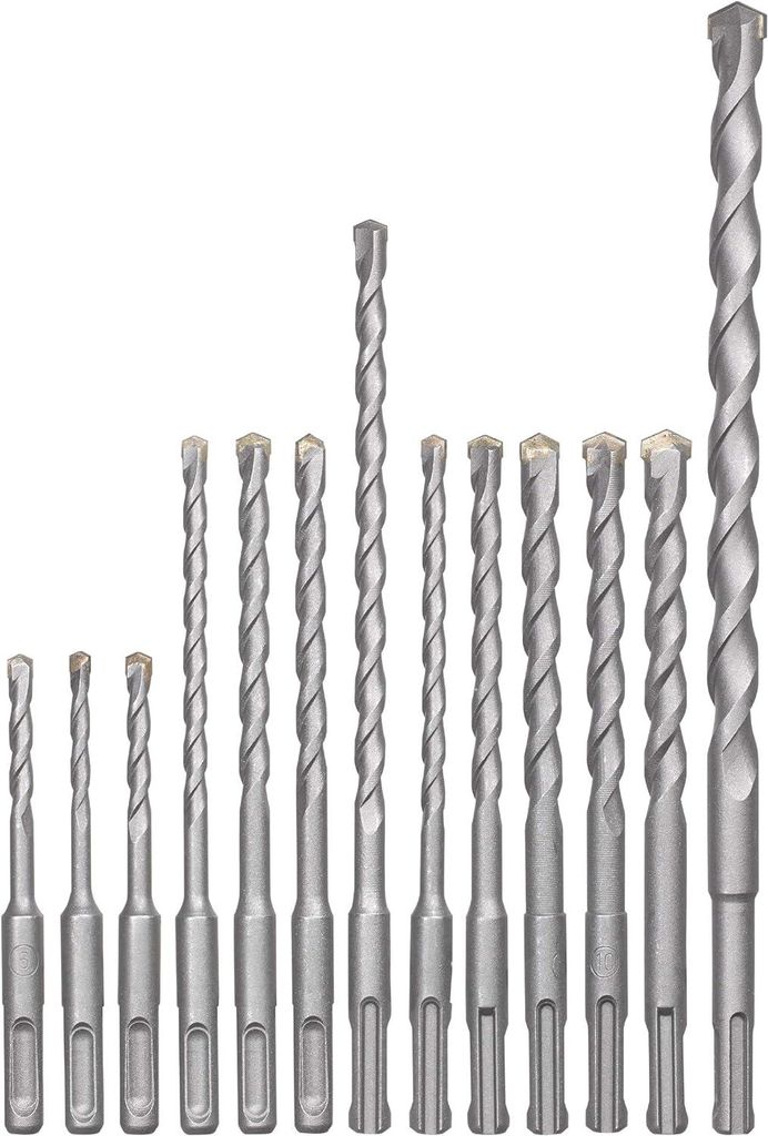kwb 240280 40Cr steel Hammer drill bit set 12-piece 5 mm, 6 Obrázok produktu 