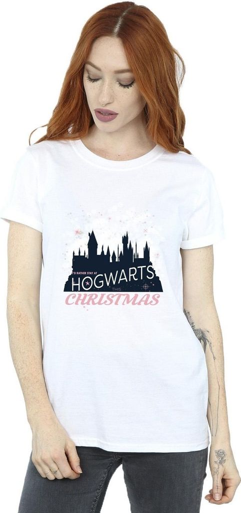Harry Potter - "Hogwarts" T-Shirt für Damen BI27987 (3XL) Produktbild 