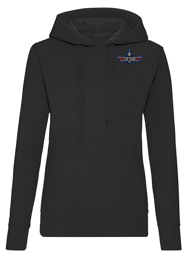 Damen Top Gun Brust Stick F-14 Tomcat Vintage Film Kino Produktbild 