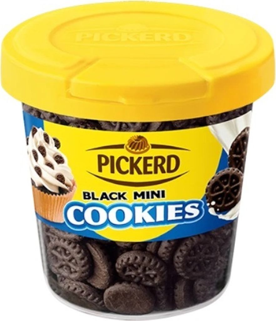Pickerd Black Mini Cookies 50 g Produktbild 