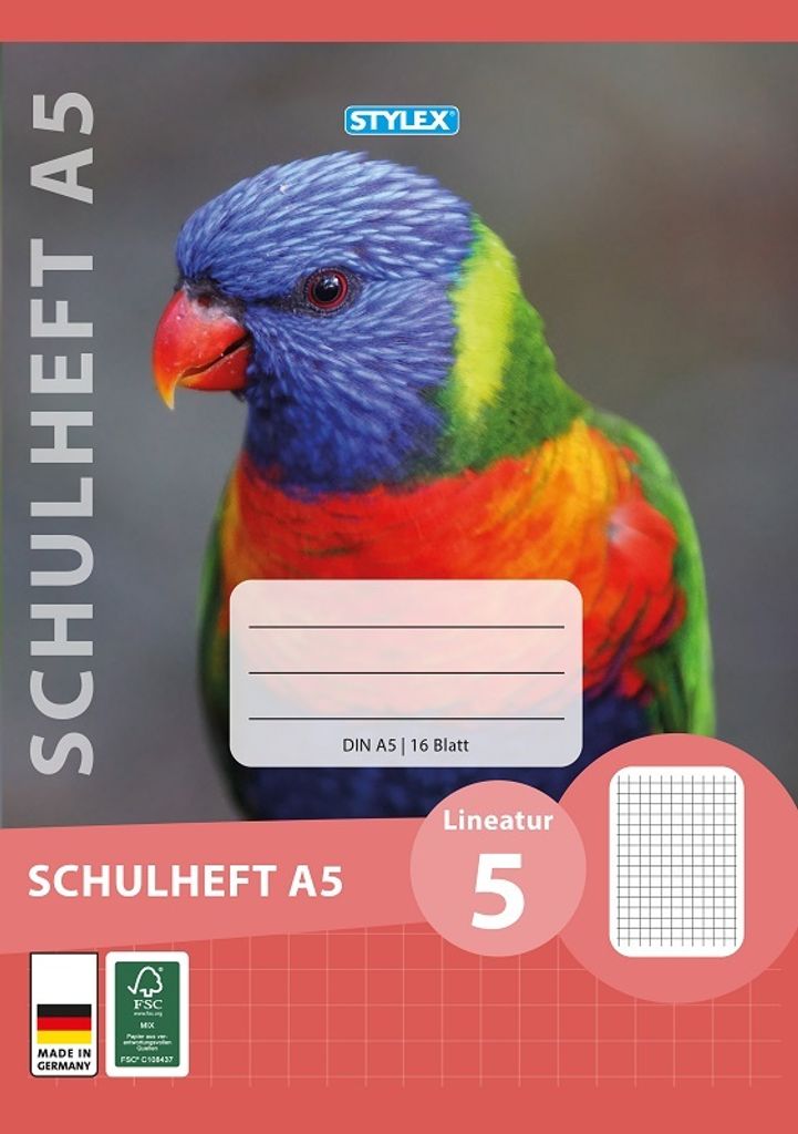 Top Schulheft Li Neatur 5 A5 29705 - 1 Stück