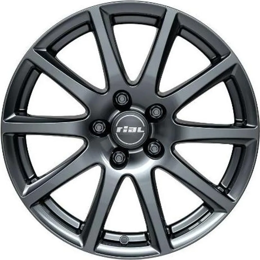Jante Rial Milano 18 pouces 5x112 ET45 Titane pour Berlines Allemandes