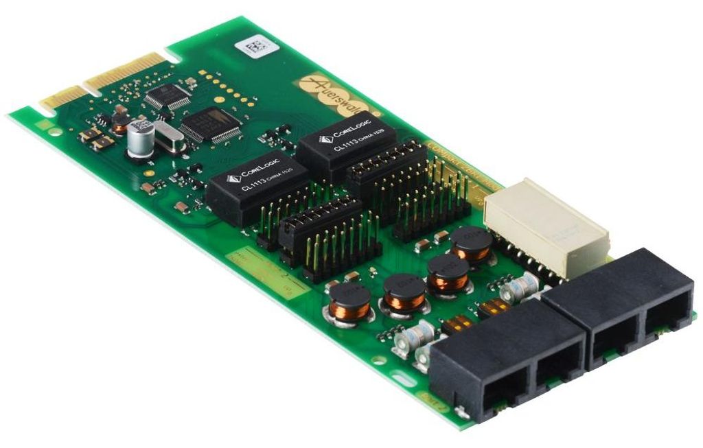 Auerswald COMpact 2BRI-Modul (fr 4000/5000/5000R), 2 ISDN Image du produit 