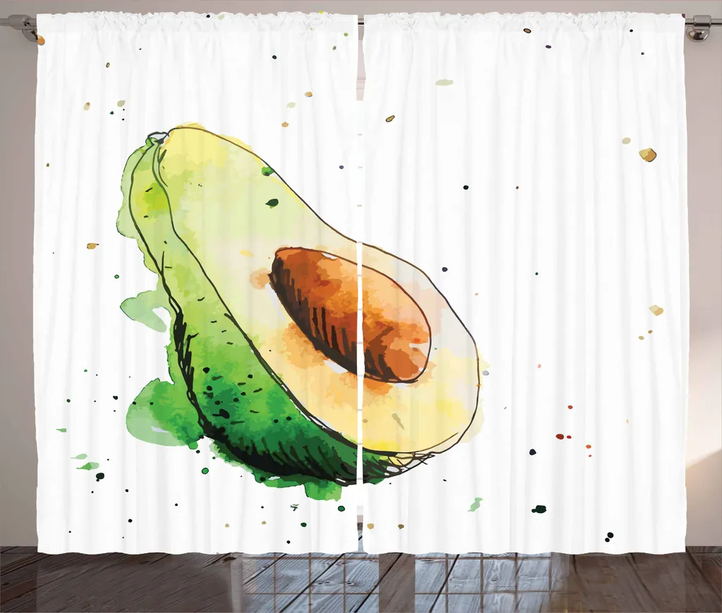 Tenda Rustica Avocado ABAKUHAUS 280x245 cm - Arredo Naturale per Camera