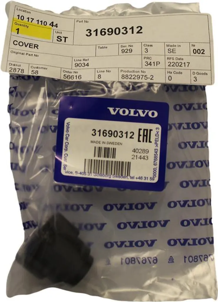 Remplacer Cache Capteur Stationnement Cassé Volvo S60 V60 XC60 31690312