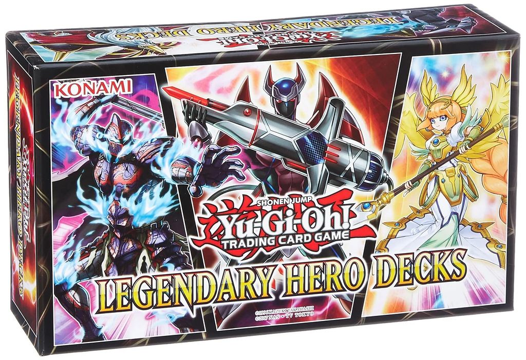 Yu-Gi-Oh! Legendary Hero Decks englisch Produktbild 