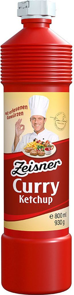 ZEISNER Curry Ketchup 800ml Produktbild 