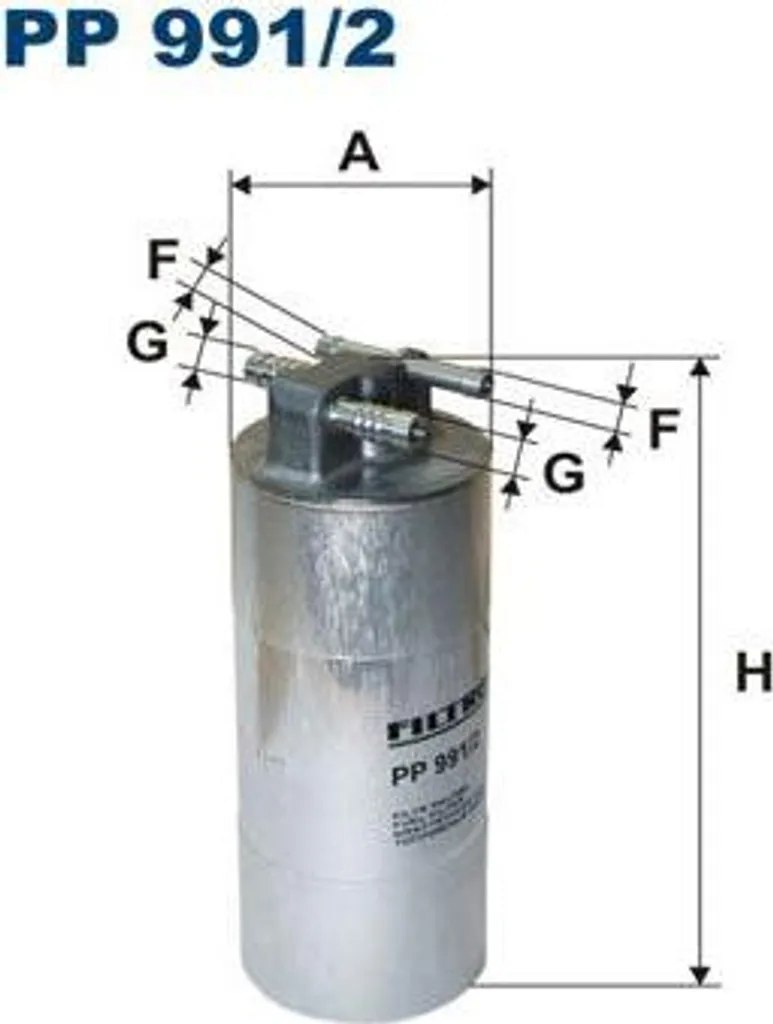 Filtre à gasoil FILTRON PP991/2 compatible Audi A6 4F - Qualité Premium