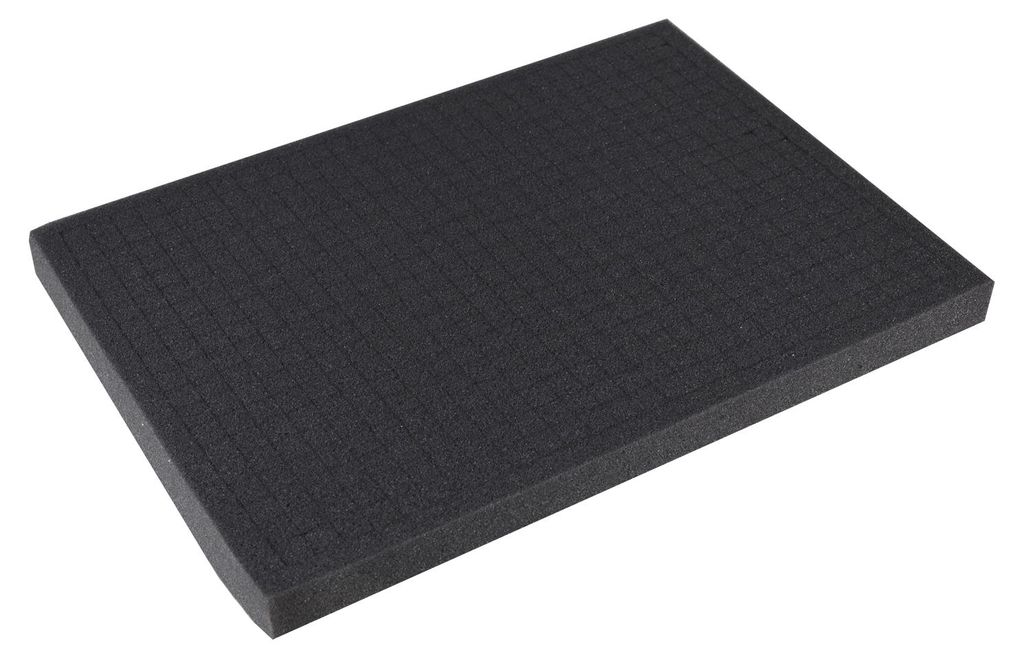 Rasterschaumstoff von HMF mit den Maßen 440 x 315 mm und 25 mm Höhe