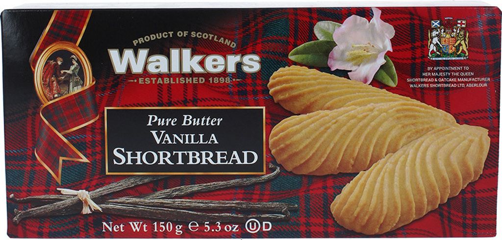 Walkers Shortbread Shortbread mit Vanille 150g Produktbild 