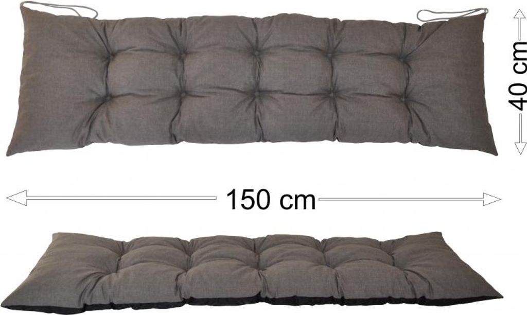 Podsedák 150x40 šedý melír Obrázek produktu 
