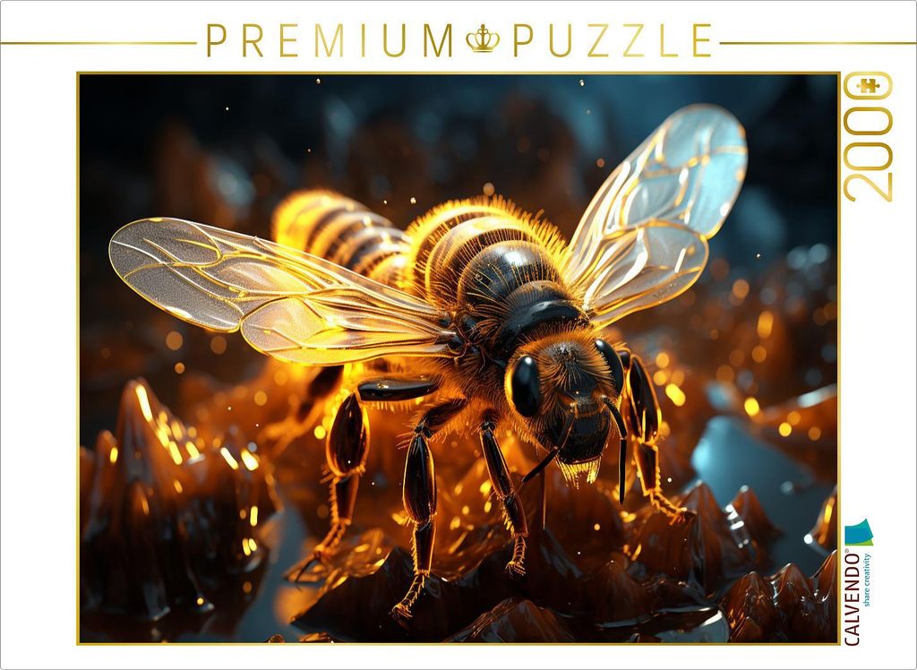 CALVENDO Puzzle Ein Motiv aus dem Kalender Magische Insekten | 2000 Teile Lege-Größe 90x67cm Foto-Puzzle für glückliche Stunden