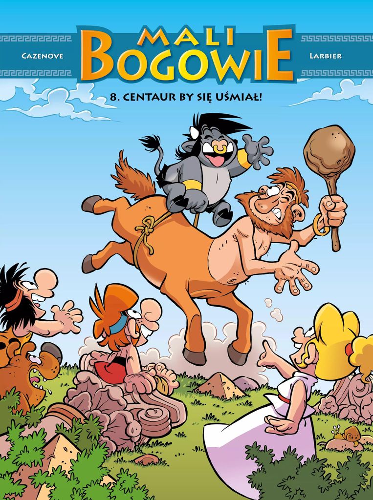 Egmont - Komiksy: Centaur By Się Uśmiał. Mali Bogowie Tom 8 - Przygody Mitologicznych Herosów