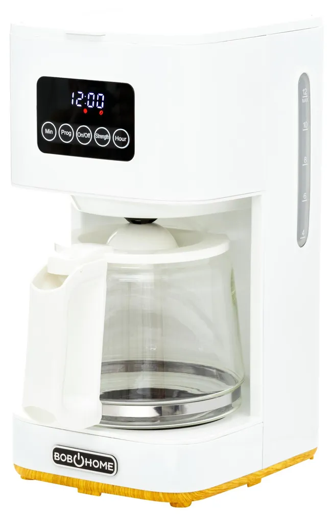 Machine à Café Filtre avec Sélecteur d'Arôme et Filtre Permanent Bob