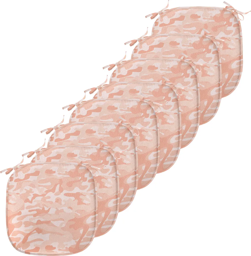 ABAKUHAUS Housses de Chaise de Cuisine Imperméables 40x40cm Lot de 8