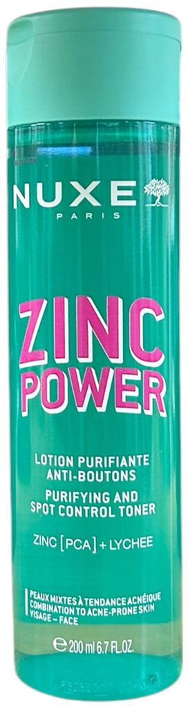 Nuxe Zinc Power Control, tonik dla skóry mieszanej i Zdjęcie produktu 