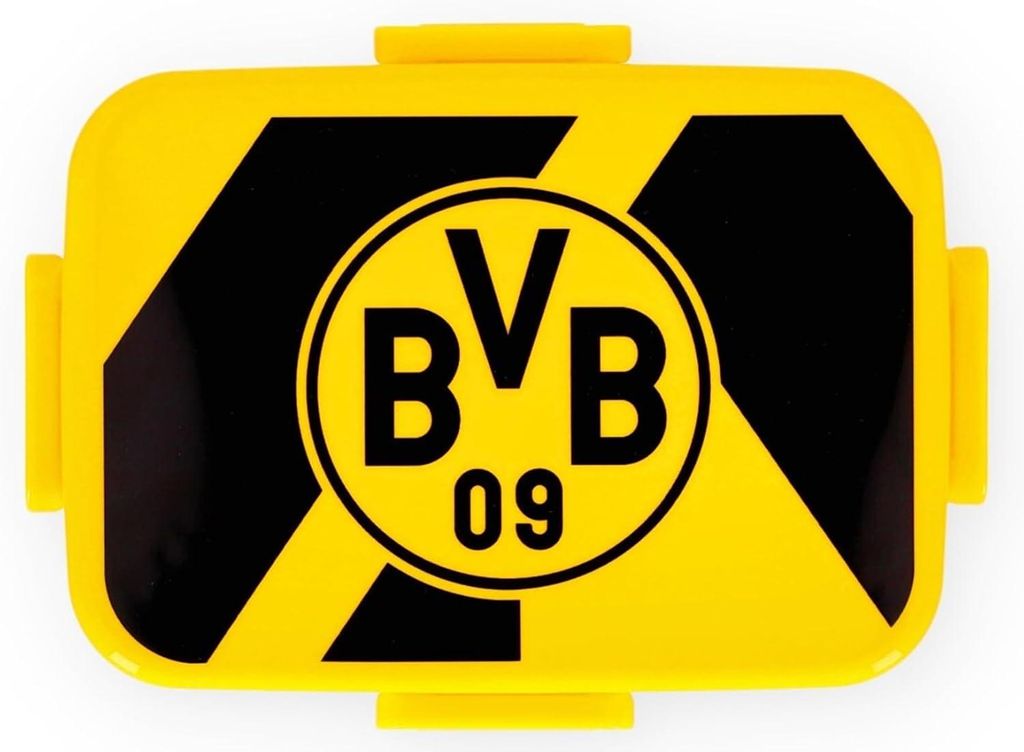 Borussia Dortmund BVB Brotdose schwarz gelb Produktbild 