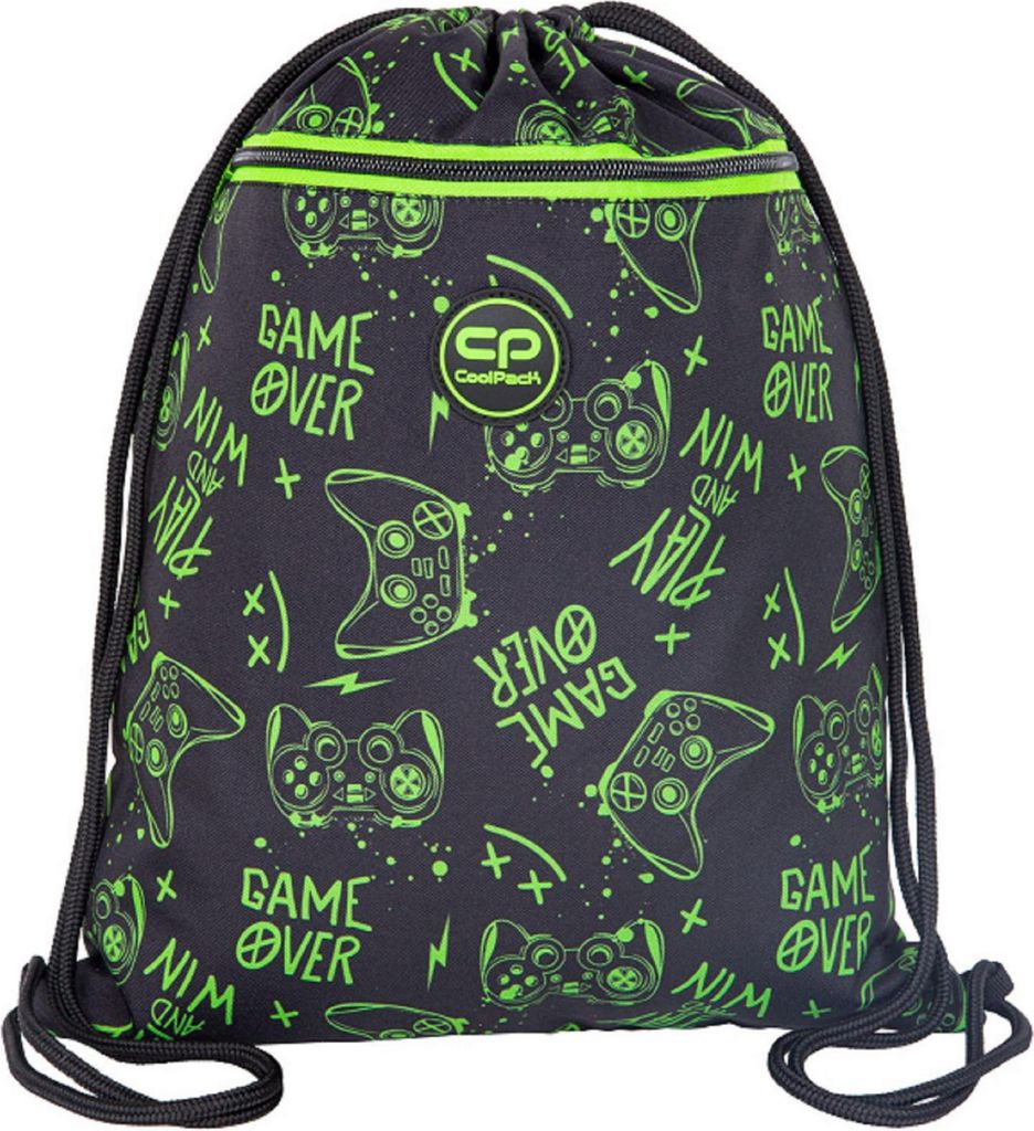 Turnbeutel Sportbeutel Rucksack Tasche COOLPACK Vert GAME NIGHT