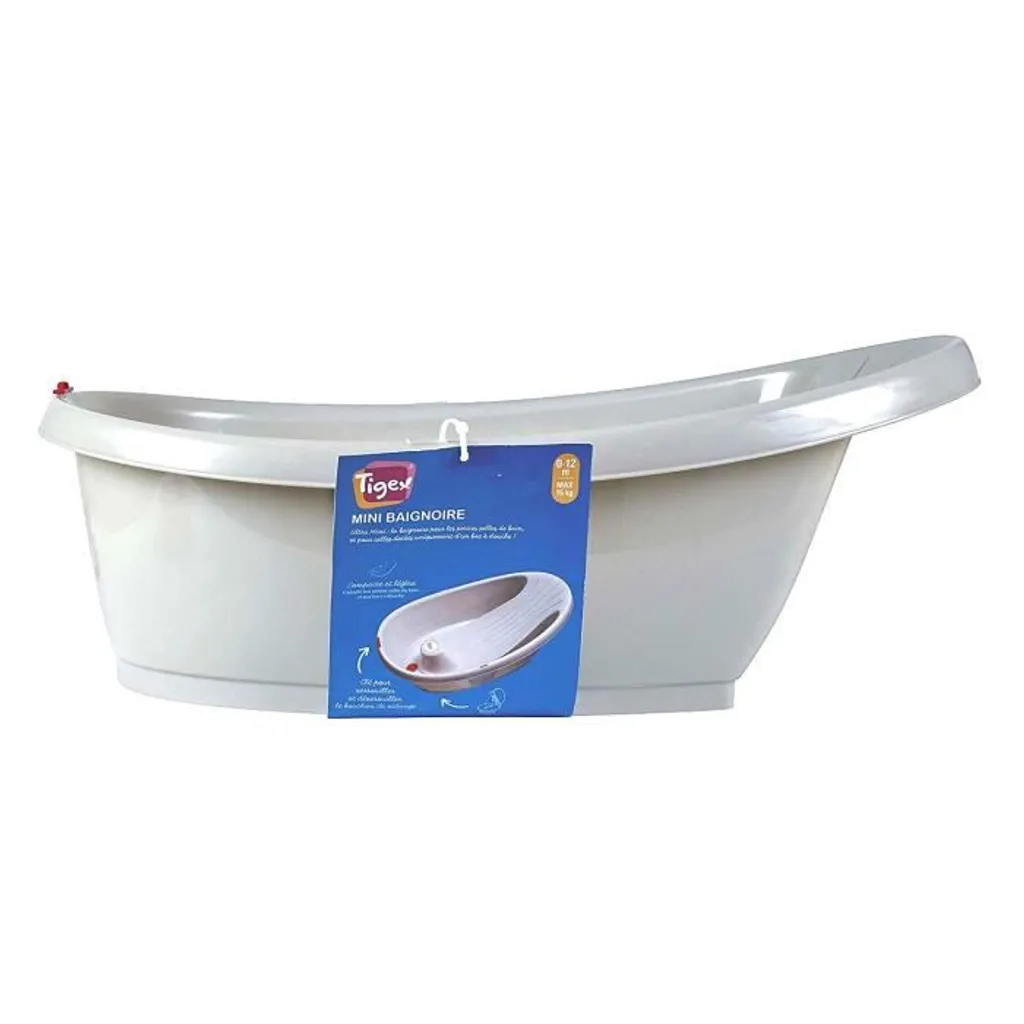 Baignoire bébé TIGEX Mini Badewanne : solution gain de place pratique - 3