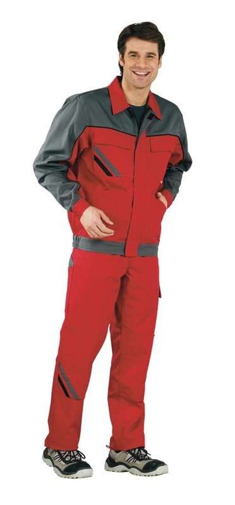 Highline Bundjacke, Farbe: rot/schiefer, Größe: 62 2316062
