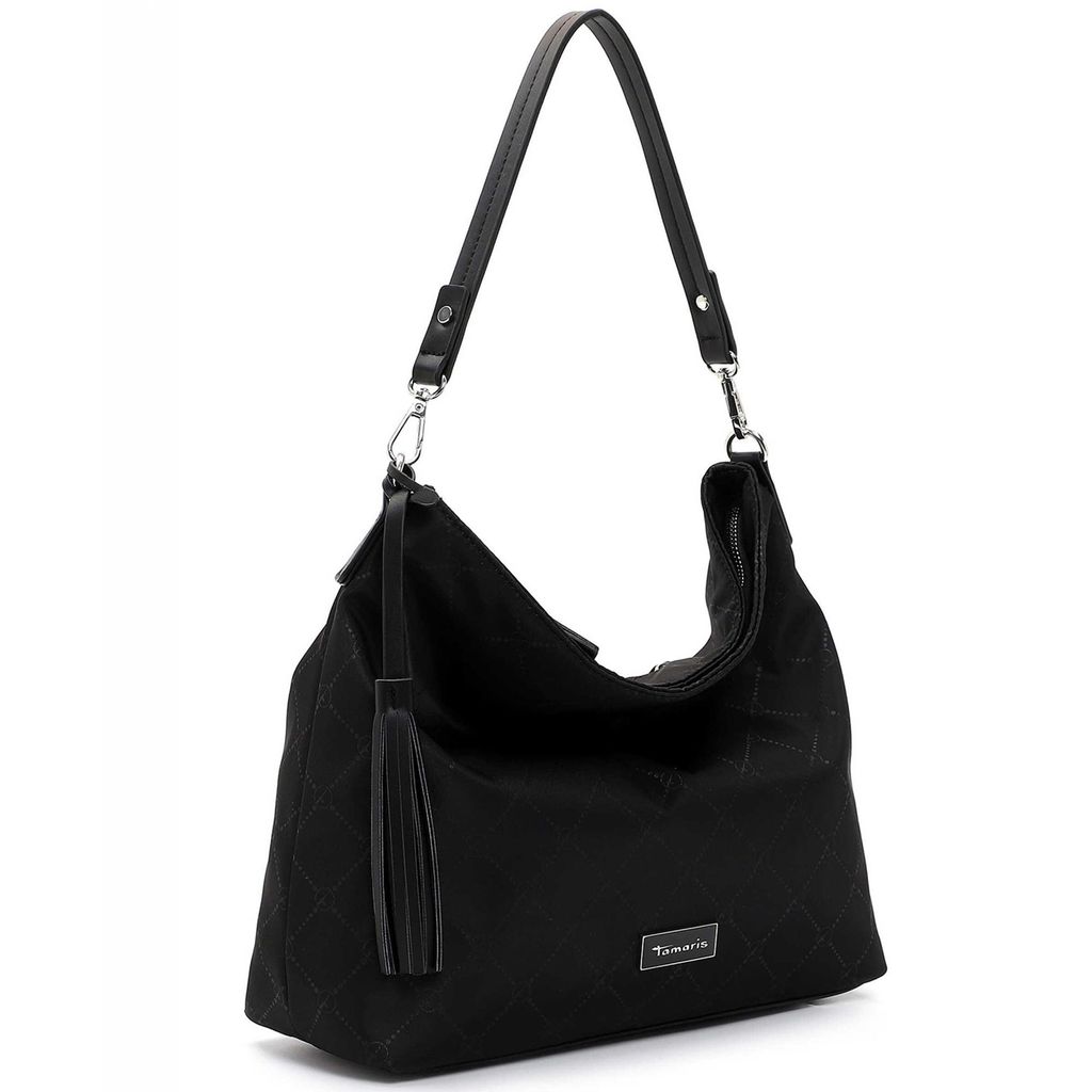 Tamaris Gladis Schultertasche - Elegante Pouch Tasche Schwarz