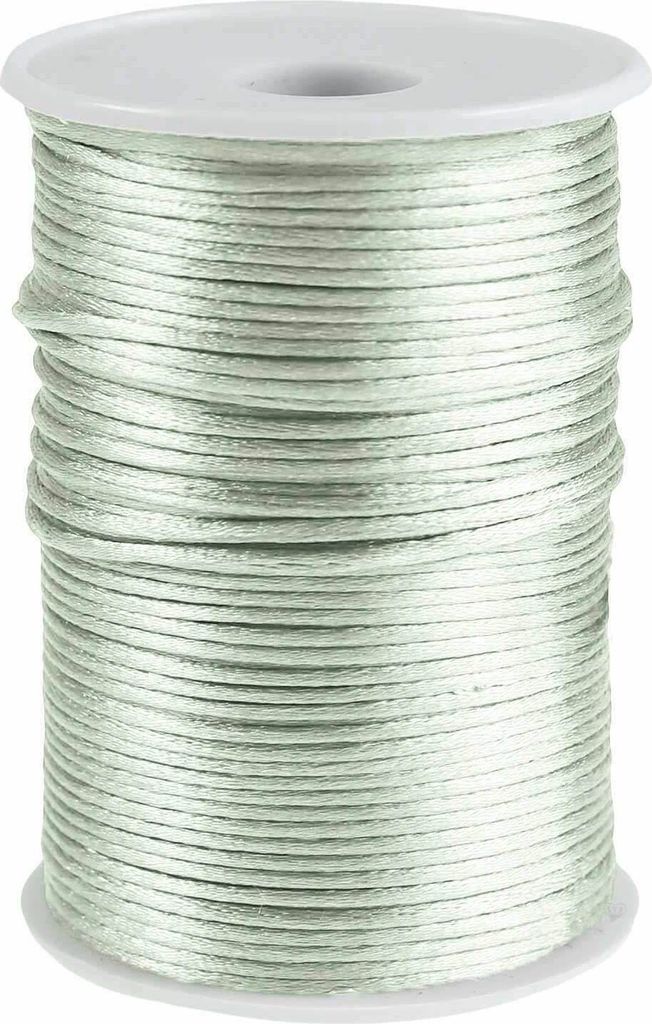 90m Satinschnur 2mm Satinkordel Schmuck-Kordel -Schnur Kumihimo Bänder