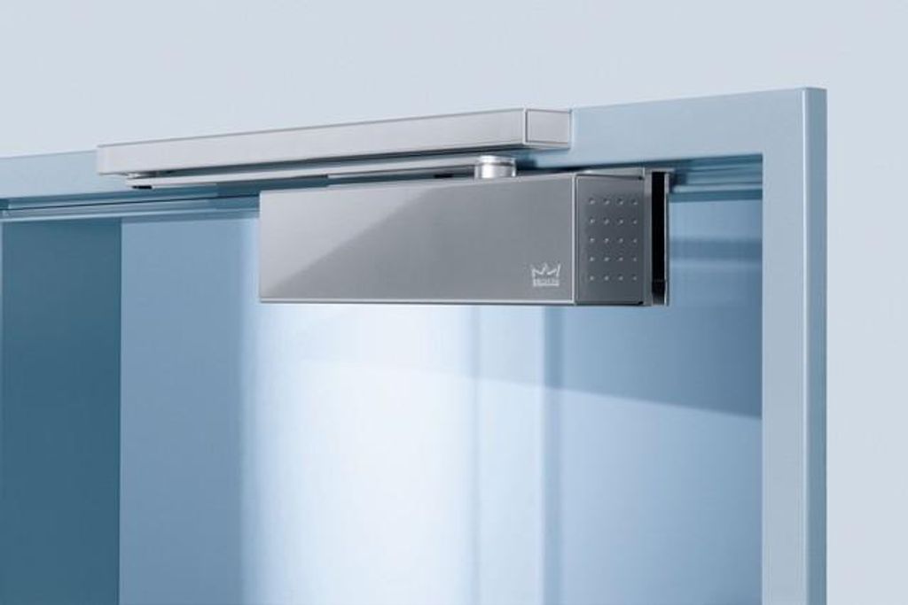 Chiudiporta DORMA TS 92 G, EN 1-4 senza binario, argento Immagine del prodotto 